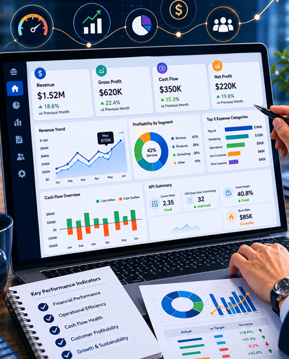Fractional CFO Financial Advisory